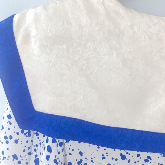 VINTAGE FLORA KUNG Dress - Featured in Vogue, December 1984. - Picture 8 of 9